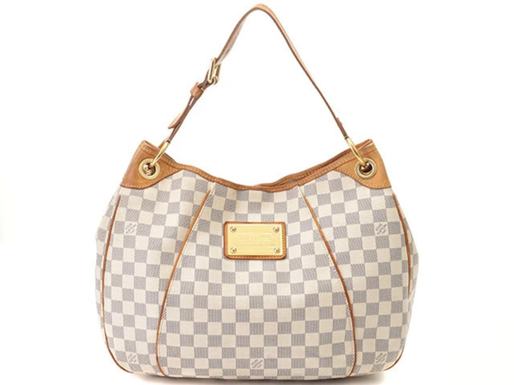 LOUIS VUITTON Galliera Damier Azur White